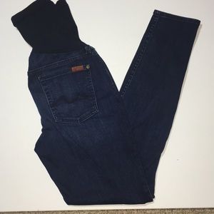 7 For All Mankind Secret Fit Belly Maternity Jeans